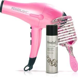 BIO IONIC Camo Corrusion Powerlight Hair Dryer Set BRAND NEW IN BOX GREA…